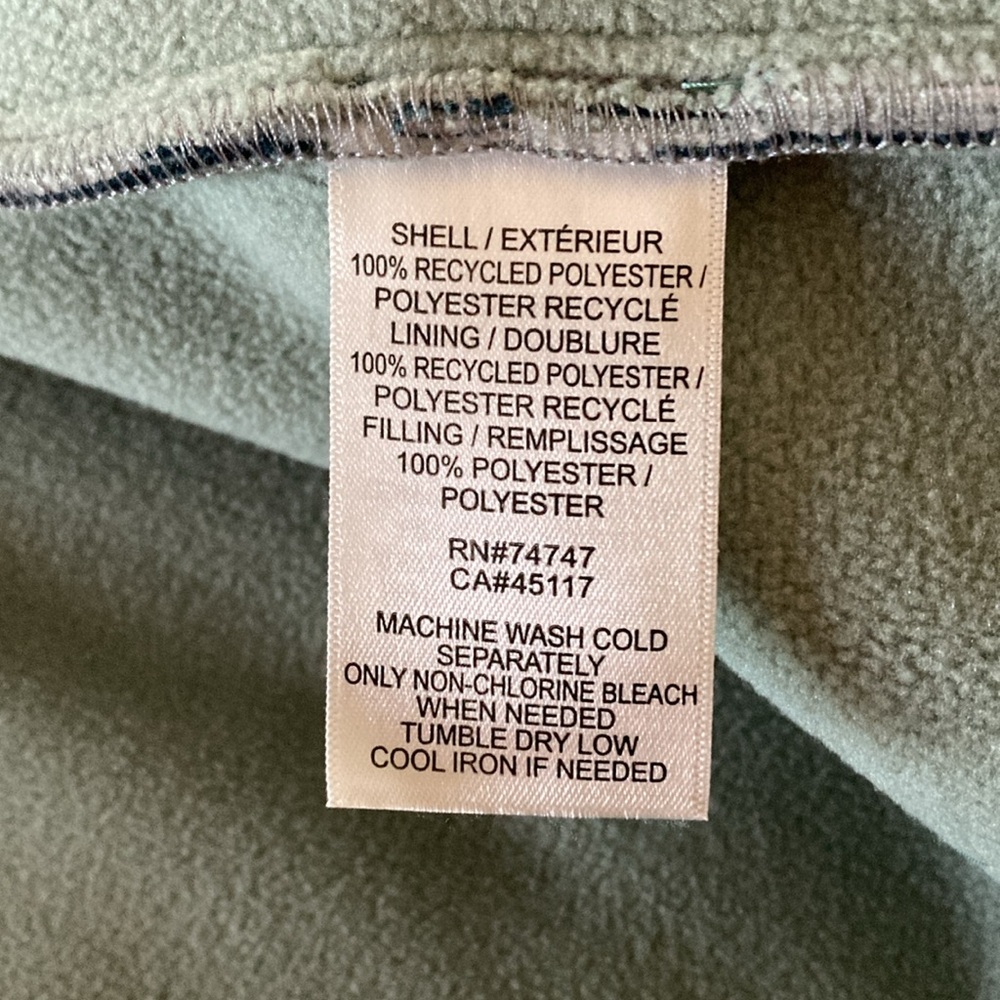 Ascend women’s XL hooded jacket outdoors hiking green peaks nylon fleece - Picture 9 of 11